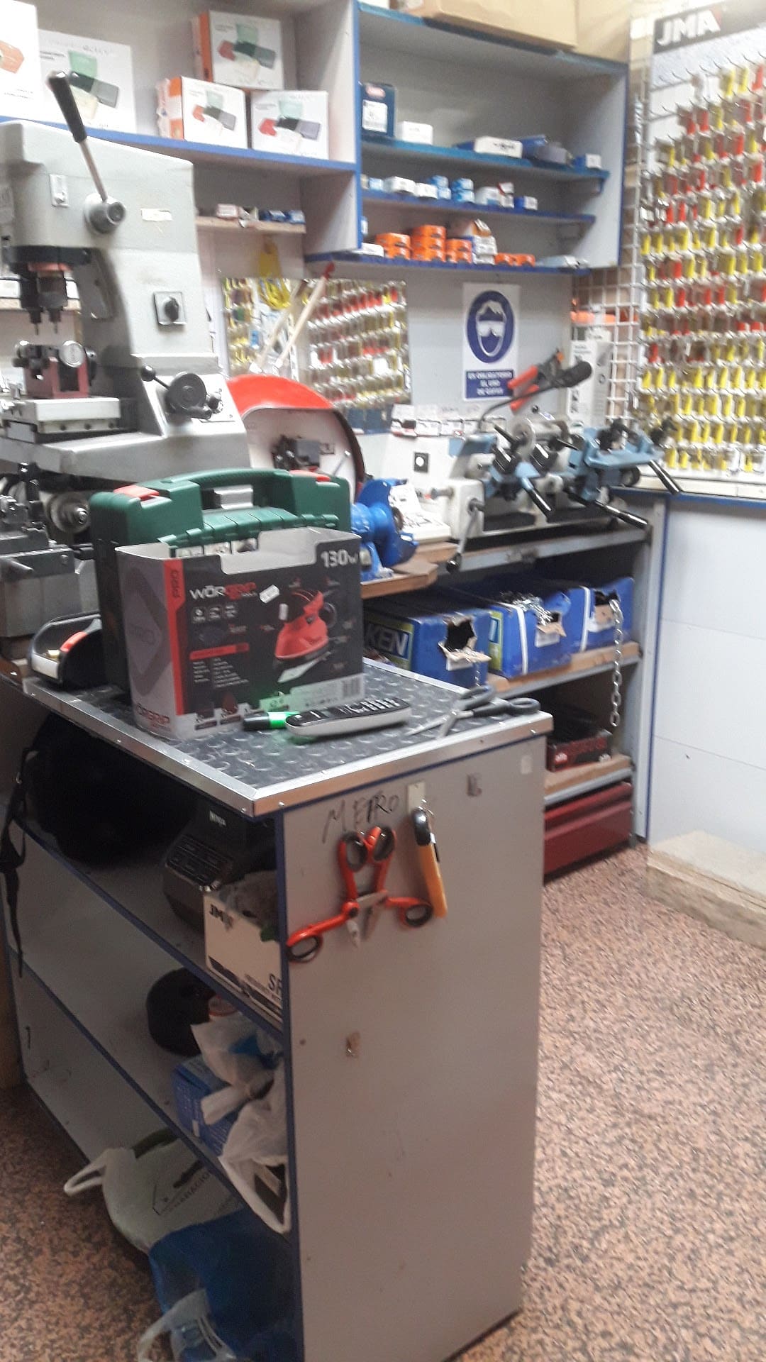 Trabajo de urgencia realizado